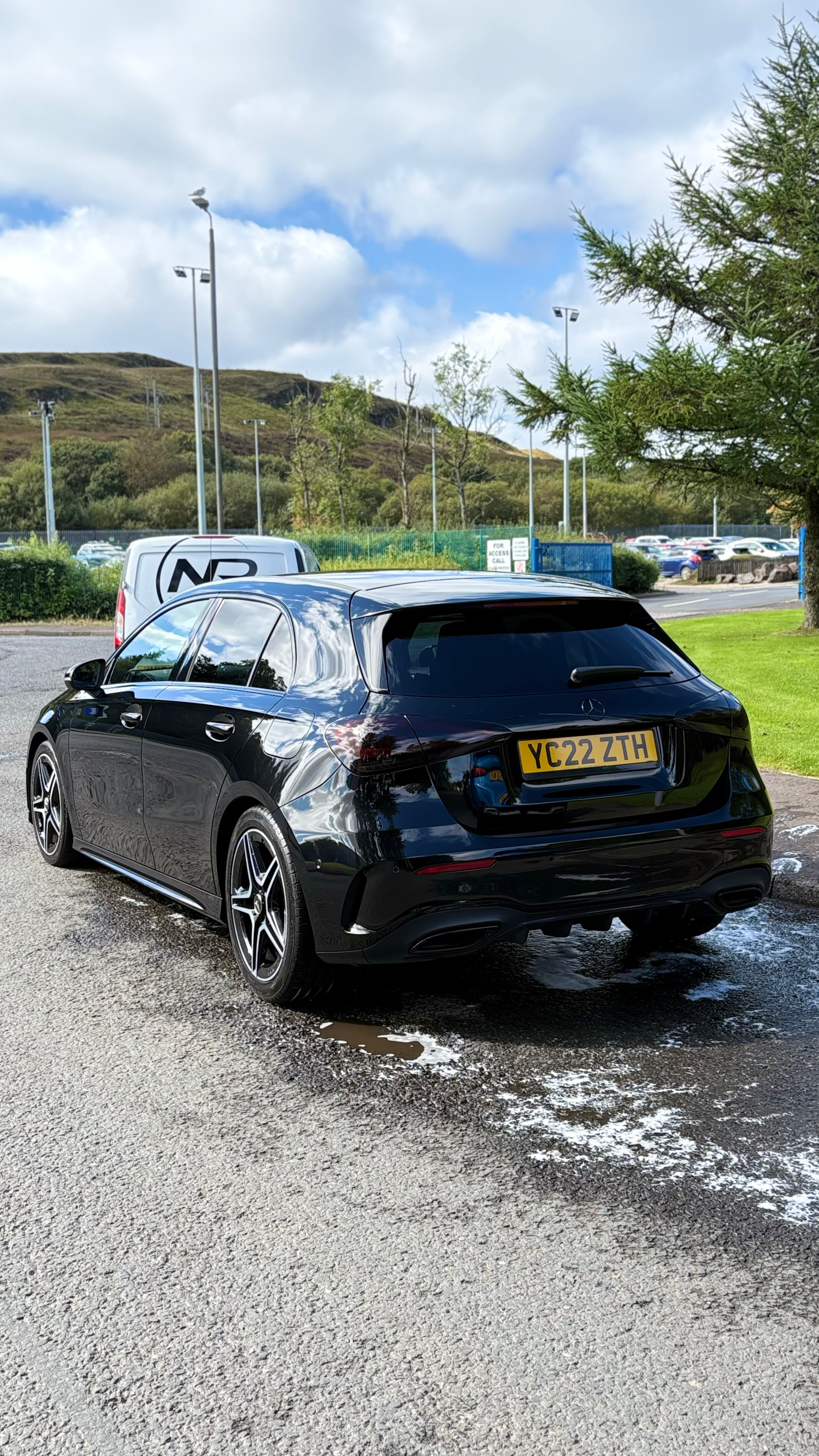 A vehicle detailed by NR Detailing